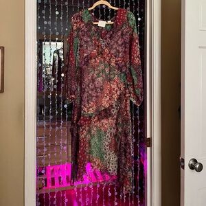 Anthropologie Maeve midi dress size S